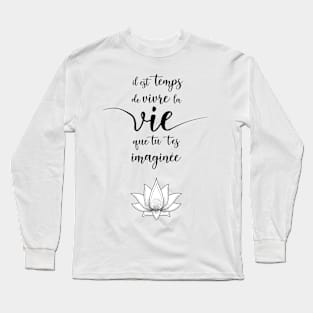 Henry James Quote About Life Long Sleeve T-Shirt